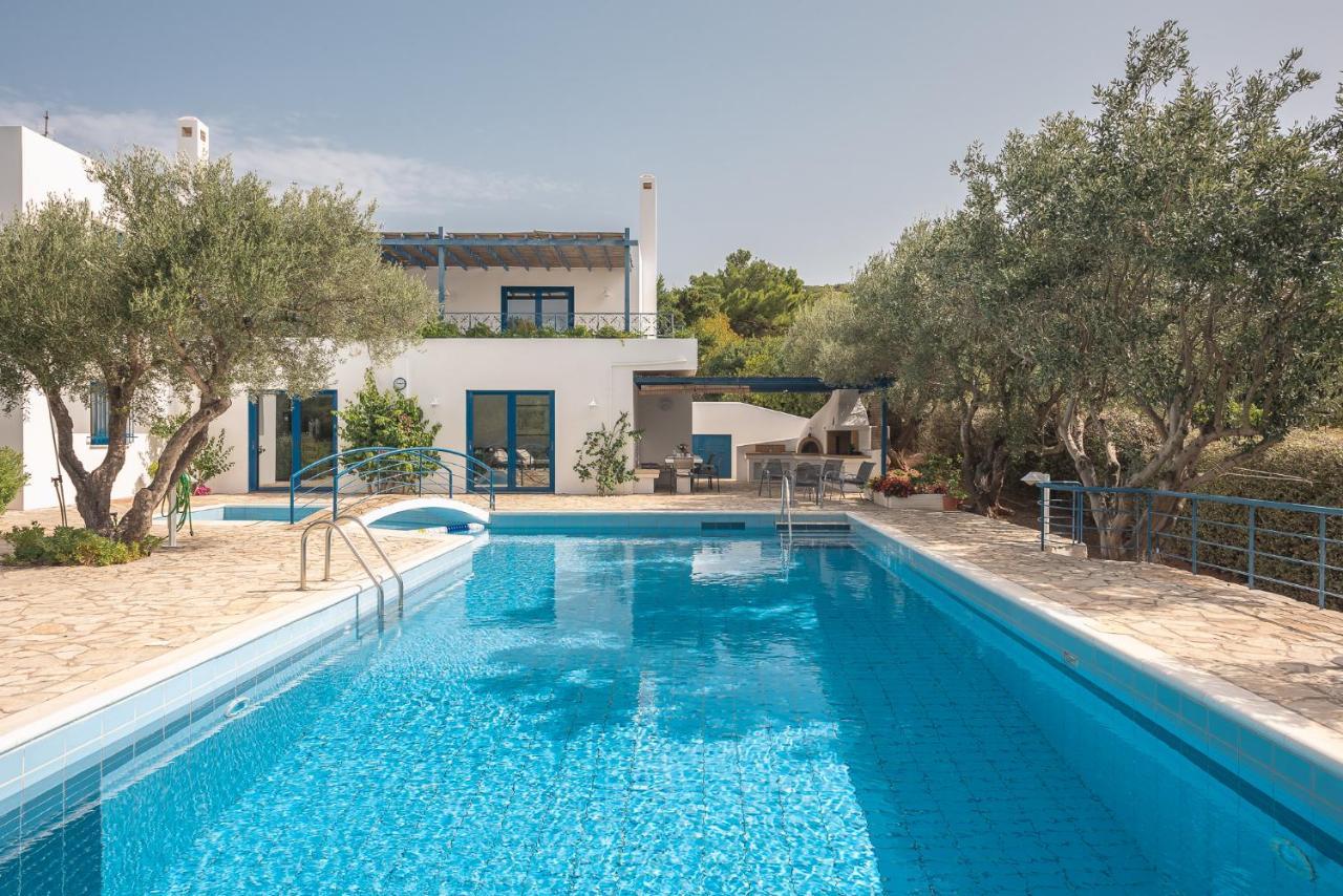 Summer Villa Pasiphae Private Pool - Bbq -Beach 2Min Cap Cap Sounion Extérieur photo