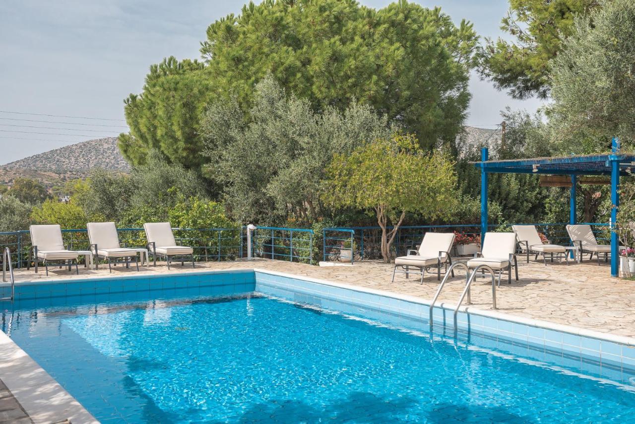 Summer Villa Pasiphae Private Pool - Bbq -Beach 2Min Cap Cap Sounion Extérieur photo