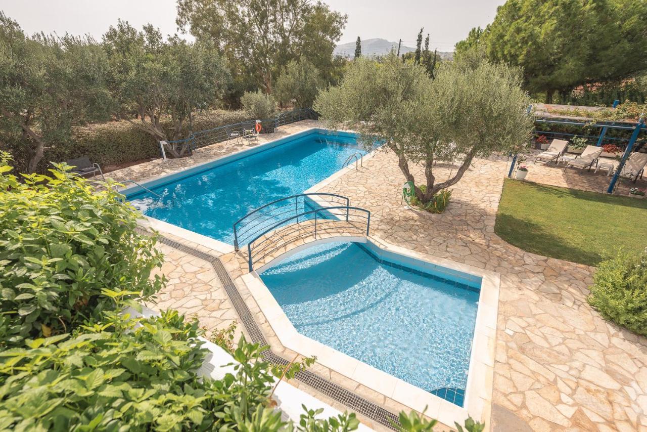 Summer Villa Pasiphae Private Pool - Bbq -Beach 2Min Cap Cap Sounion Extérieur photo