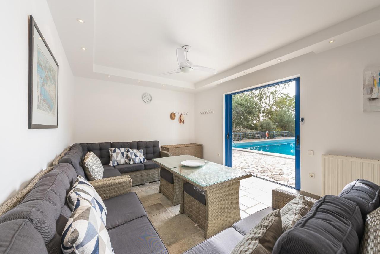 Summer Villa Pasiphae Private Pool - Bbq -Beach 2Min Cap Cap Sounion Extérieur photo