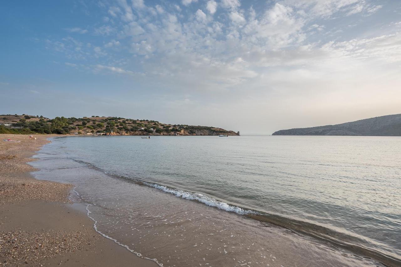 Summer Villa Pasiphae Private Pool - Bbq -Beach 2Min Cap Cap Sounion Extérieur photo