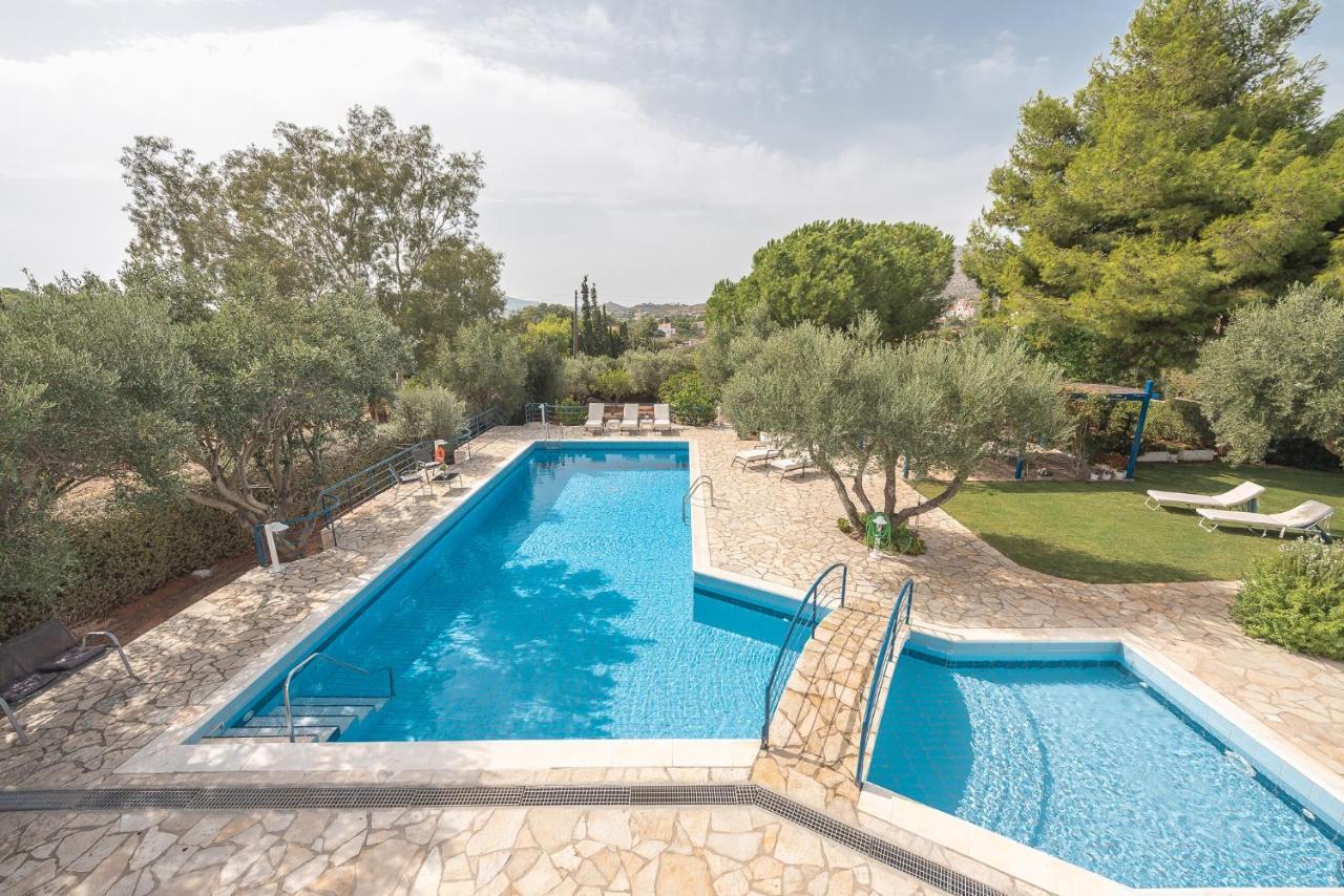 Summer Villa Pasiphae Private Pool - Bbq -Beach 2Min Cap Cap Sounion Extérieur photo