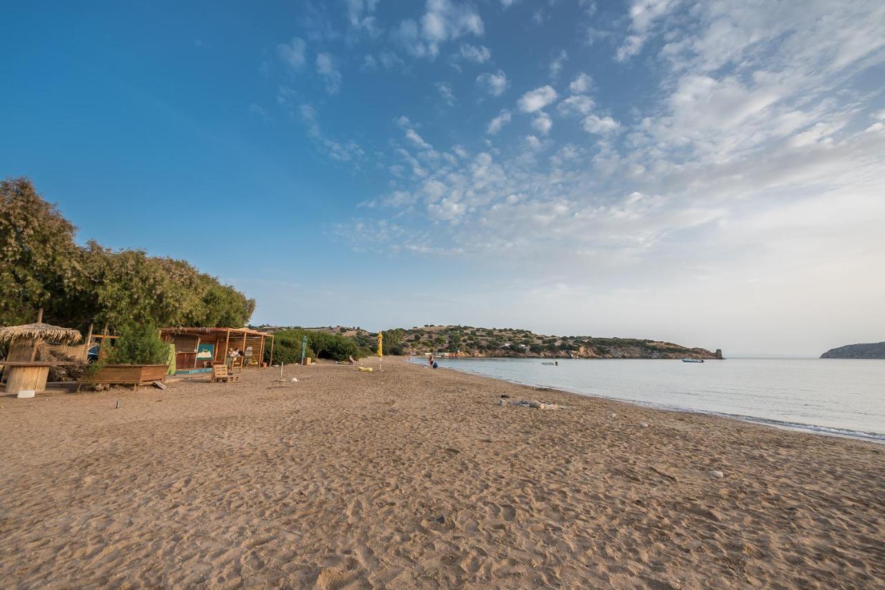 Summer Villa Pasiphae Private Pool - Bbq -Beach 2Min Cap Cap Sounion Extérieur photo