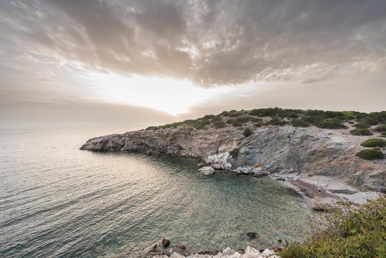 Summer Villa Pasiphae Private Pool - Bbq -Beach 2Min Cap Cap Sounion Extérieur photo