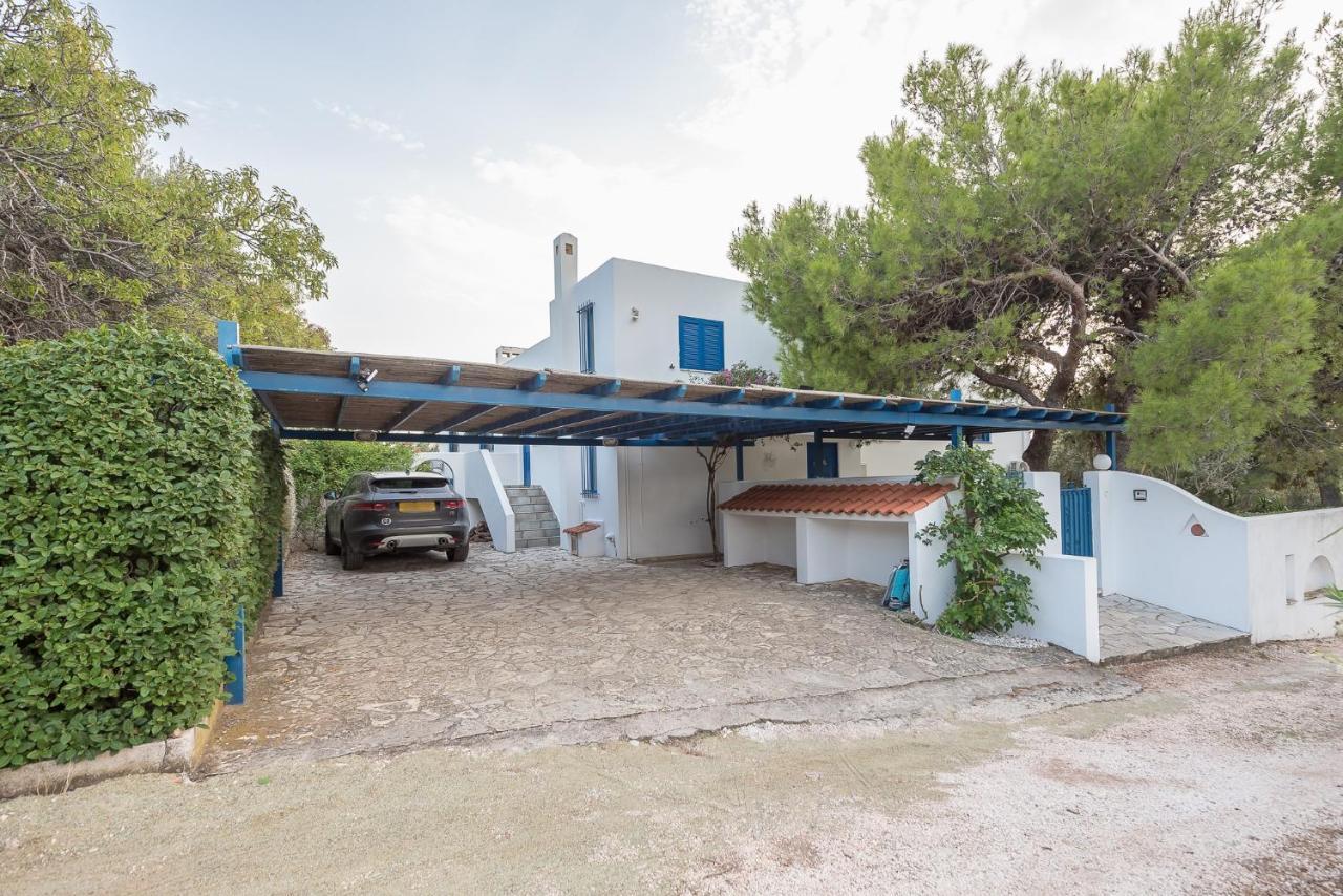 Summer Villa Pasiphae Private Pool - Bbq -Beach 2Min Cap Cap Sounion Extérieur photo